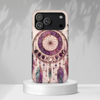 Dreamcatcher iPhone Case | Boho Moon Phase iPhone Case