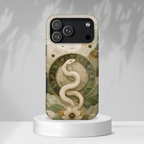 White Snake iPhone Case | Celestial Zodiac iPhone Case