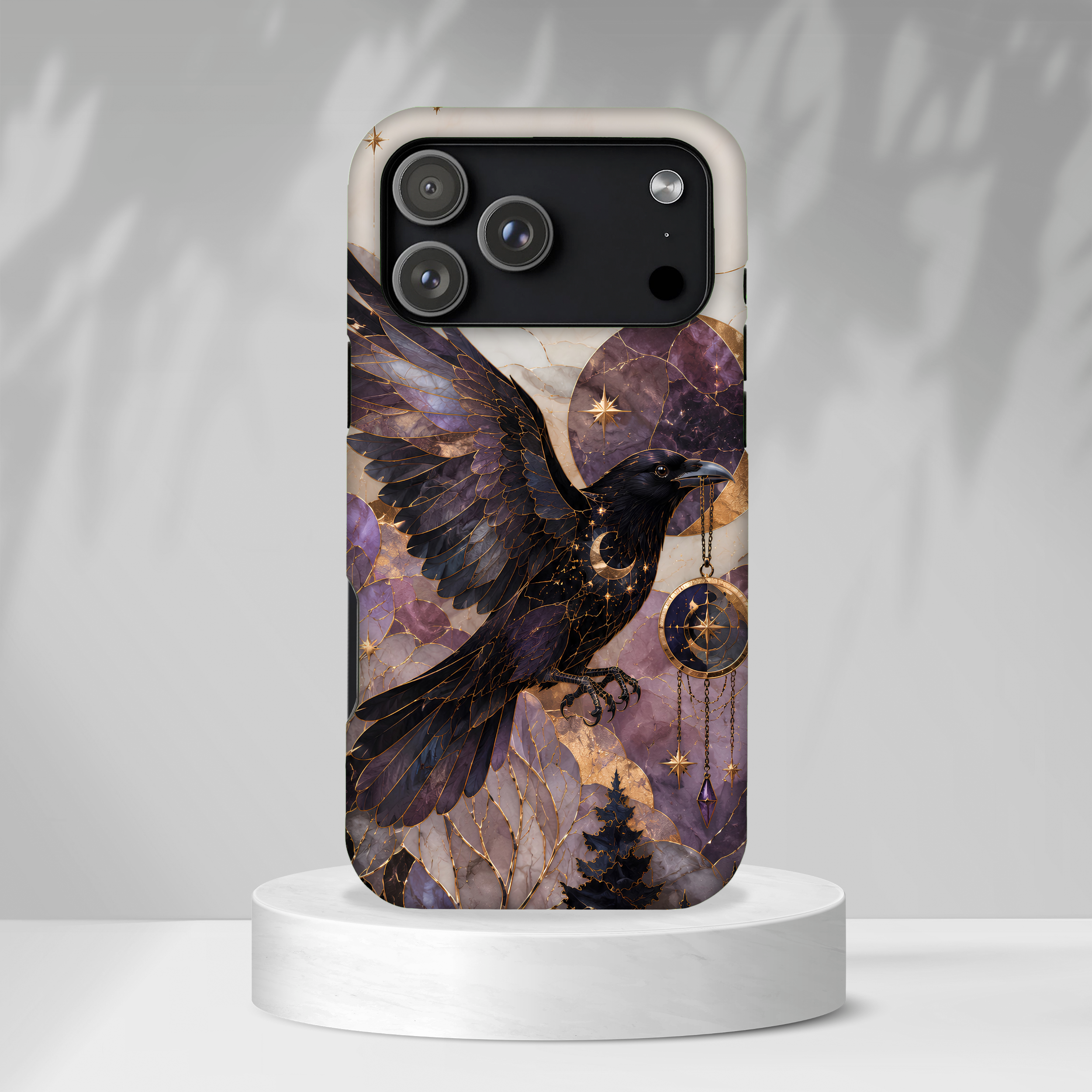 Raven iPhone Case | Gothic Bird Phone Case