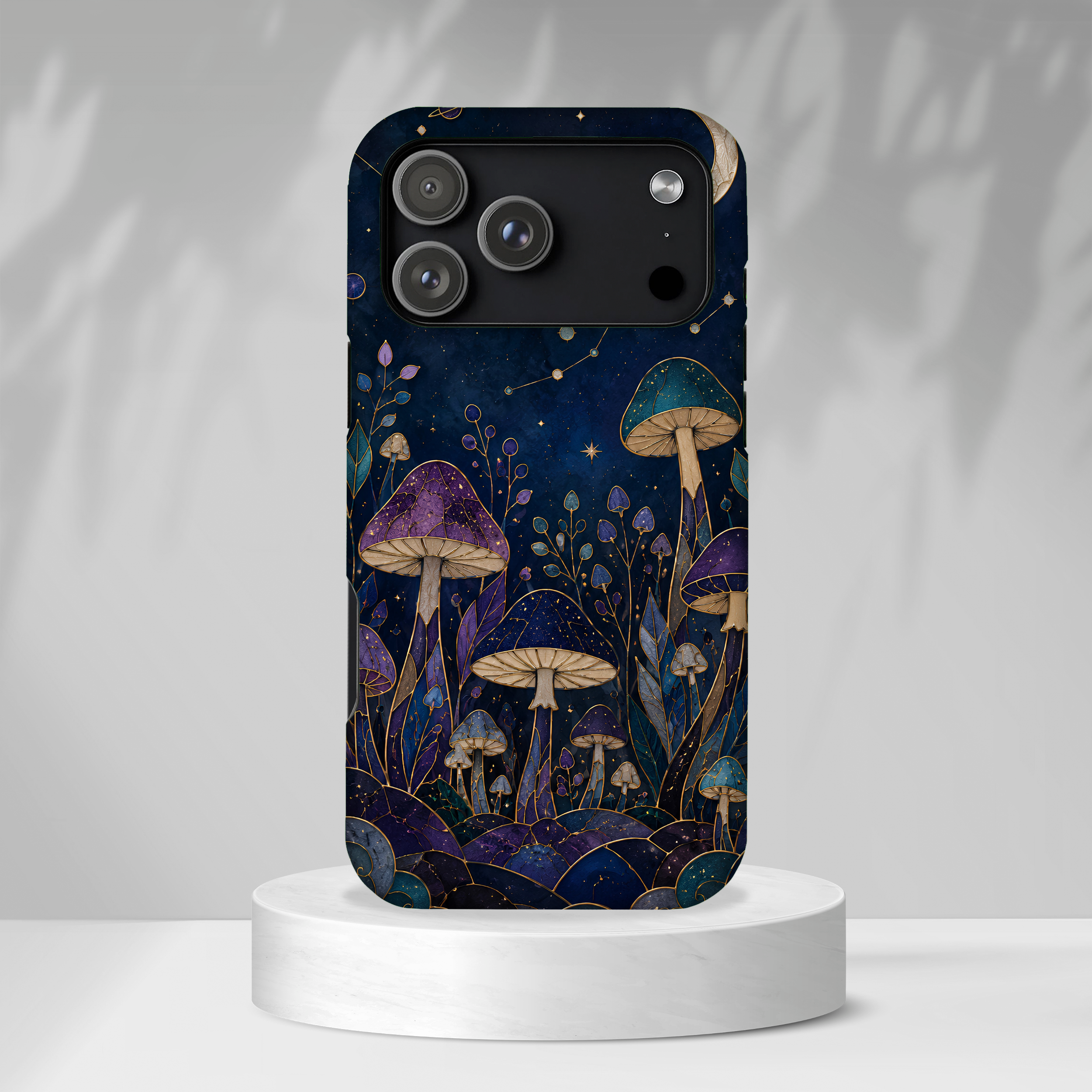 Mushroom iPhone Case | Midnight Forest iPhone Case