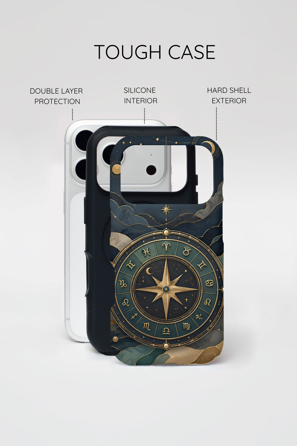 Celestial Compass iPhone Case | Zodiac iPhone Case