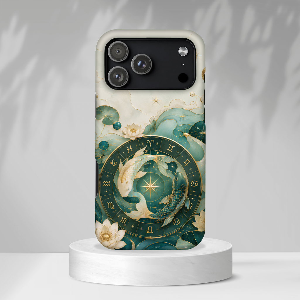 Koi Zodiac iPhone Case | Celestial Koi iPhone Case