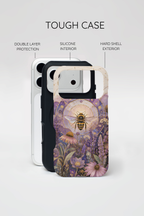 Honey Bee iPhone Case| Botanical Bee iPhone Case