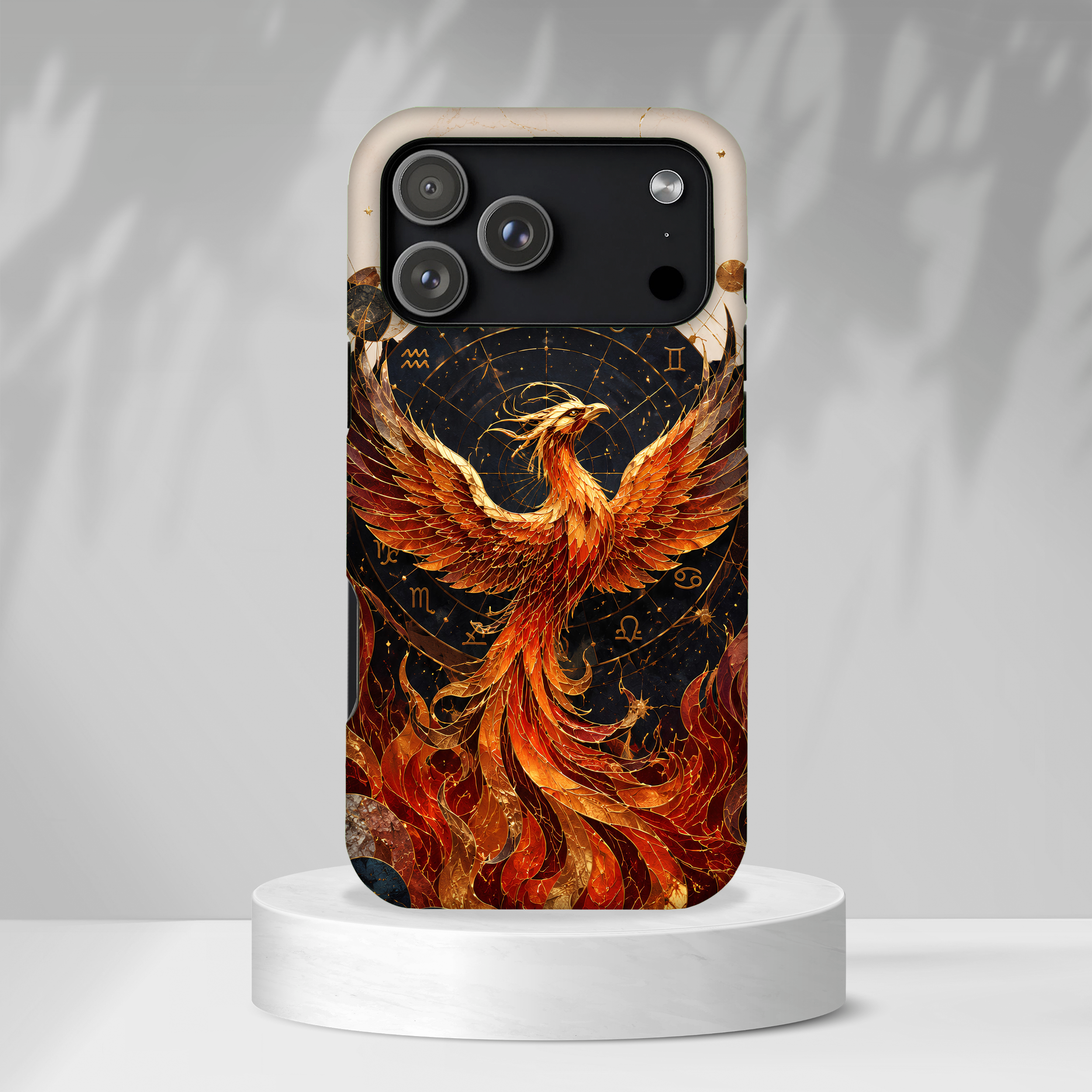 Phoenix iPhone Case | Celestial Fire Bird Case