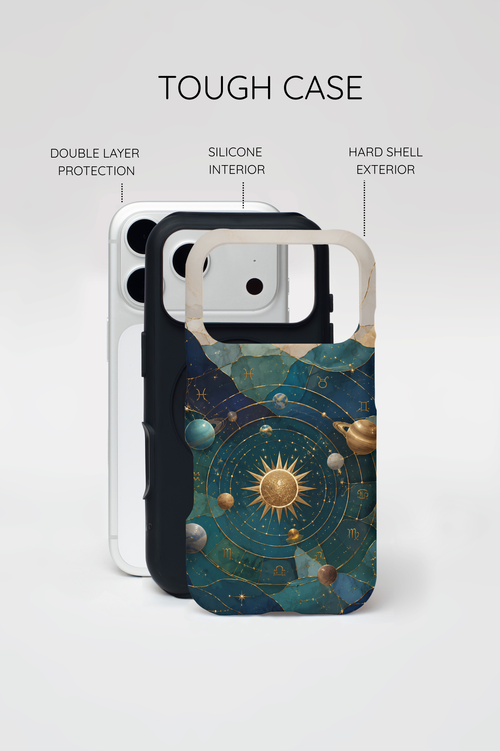 Celestial Sun iPhone Case | Zodiac Phone Case