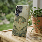 Luna Moth Samsung Galaxy Phone Case | Celestial Moth Phone Case