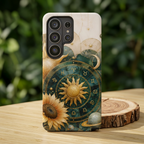 Celestial Sun Samsung Galaxy Phone Case | Zodiac Wheel Phone Case