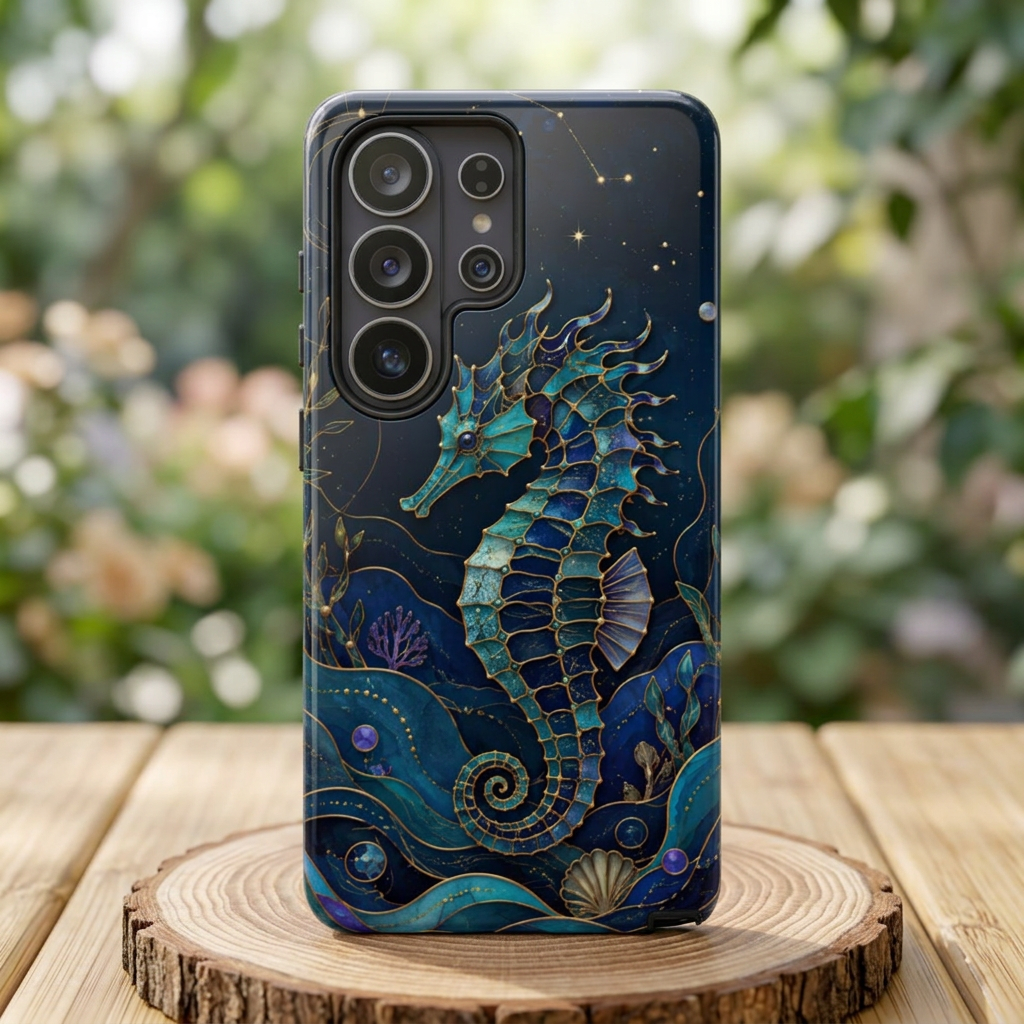 Seahorse Samsung Galaxy Phone Case | Ocean Phone Case