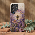 Honey Bee Samsung Galaxy Phone Case | Botanical Bee Phone Case