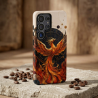 Phoenix Samsung Galaxy Phone Case | Celestial Fire Bird Case