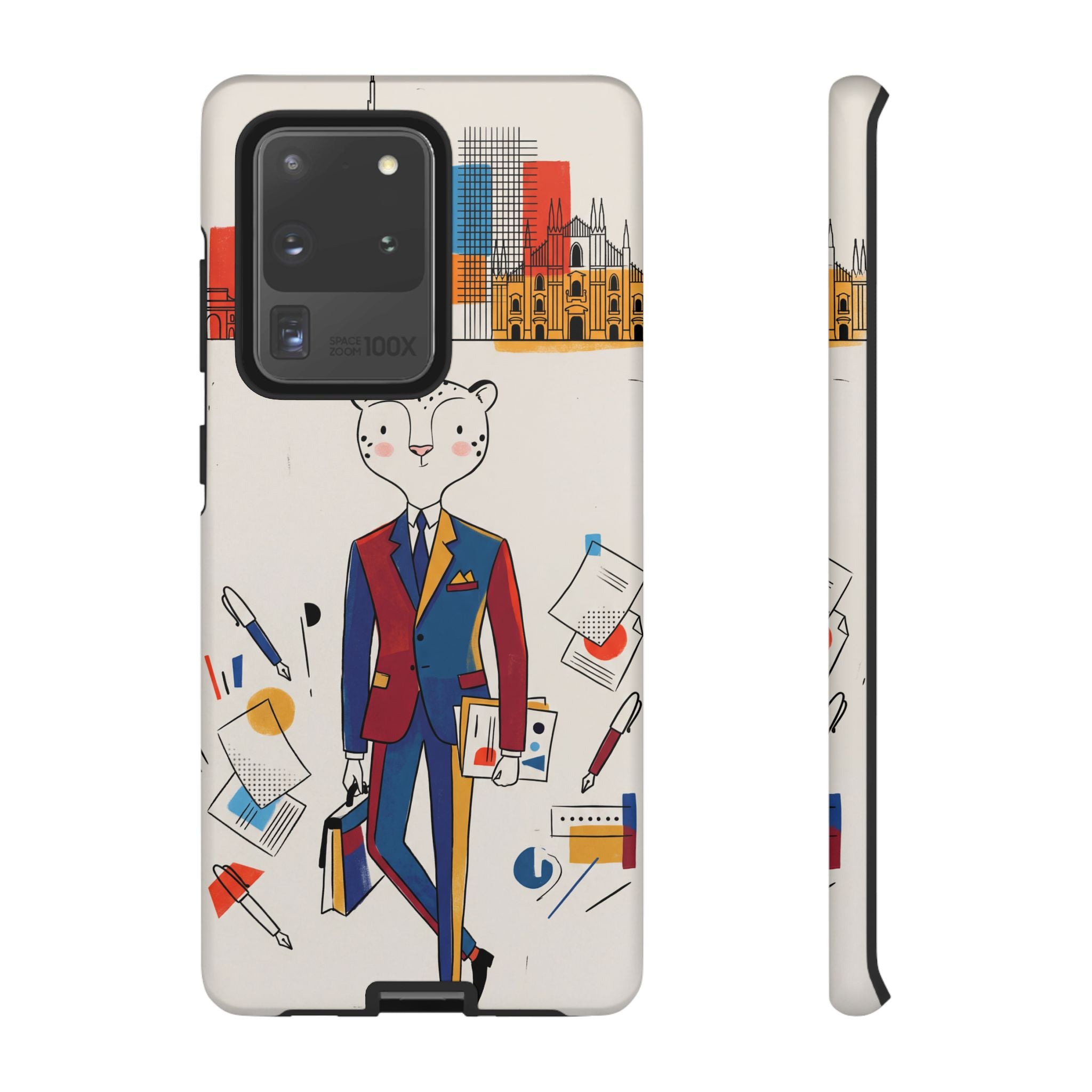 Leopard Executive Samsung Galaxy Phone Case