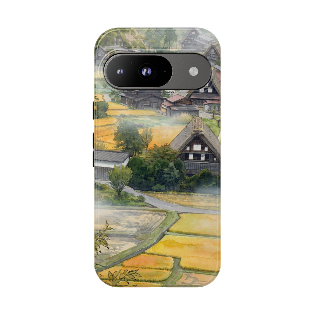 Shirakawa Whisper | Japan Watercolour  Google Pixel Phone Case