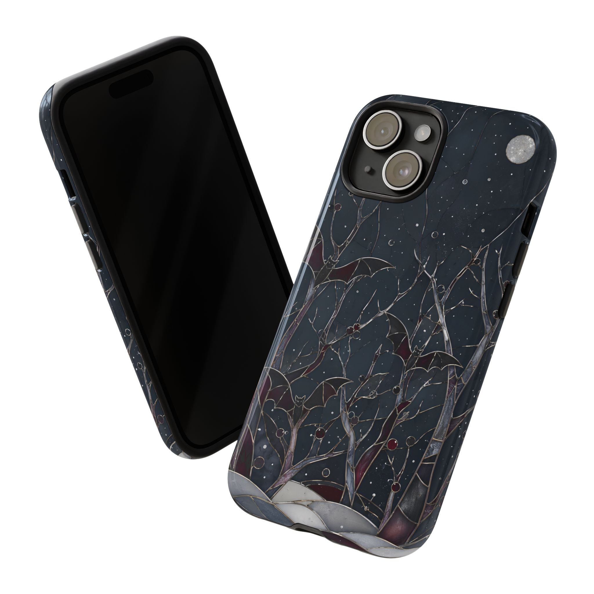 Gothic Bat iPhone Case | Moonlit Forest iPhone Case