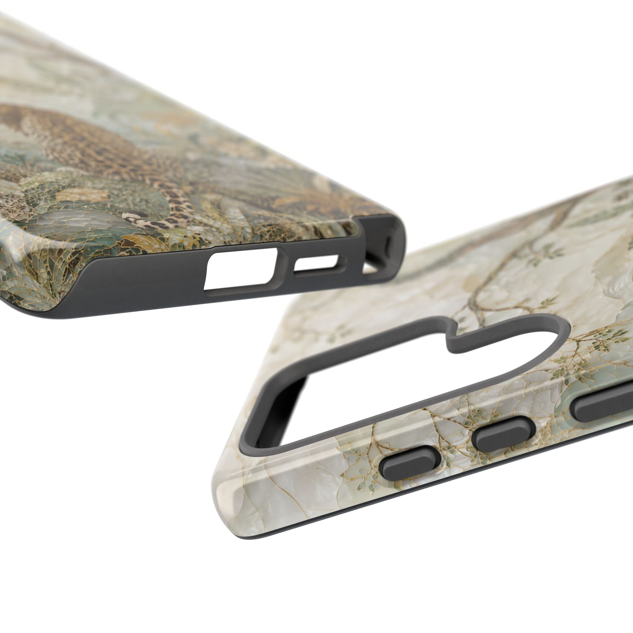 Leopard Floral Samsung Galaxy Phone Case | Vintage BotanicaliPhone Case