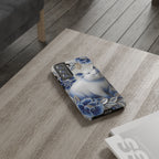Asian Zodiac Pig Samsung Galaxy Phone Case | Blue & White Porcelain Slim Protective Shockproof Case| Year of the Pig Gift