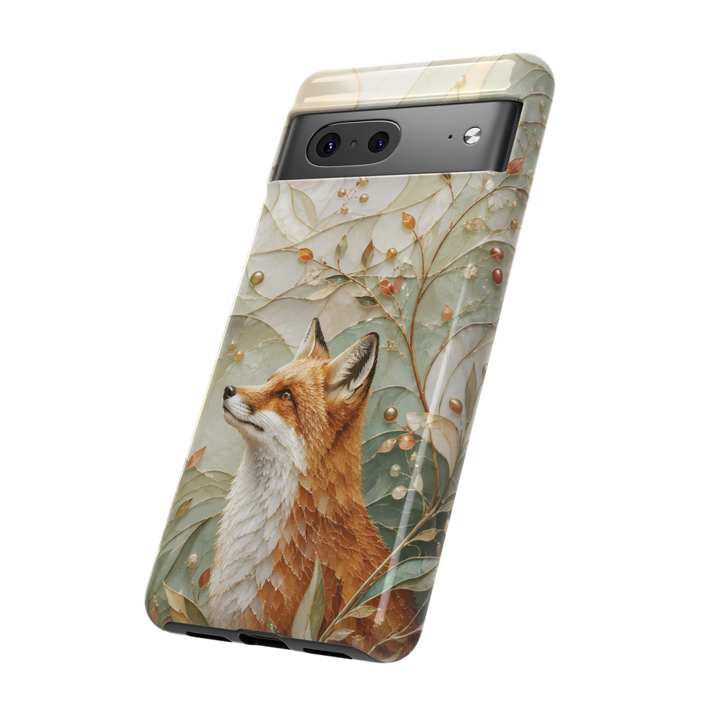 Fox Google Pixel Phone Case | Woodland Fox Art Cover