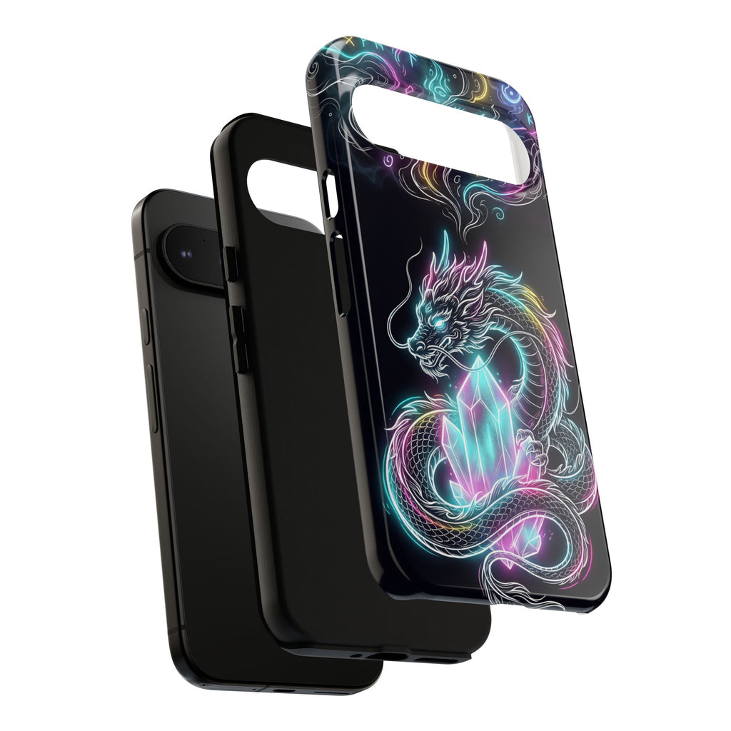 Neon Loong Crystal Google Pixel Phone Case