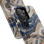 Sea Turtle Mosaic Samsung Galaxy Phone Case – Decorative Ocean Art Protective Case