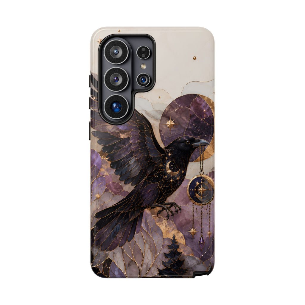 Raven Samsung galaxy Phone Case | Gothic Bird Phone Case