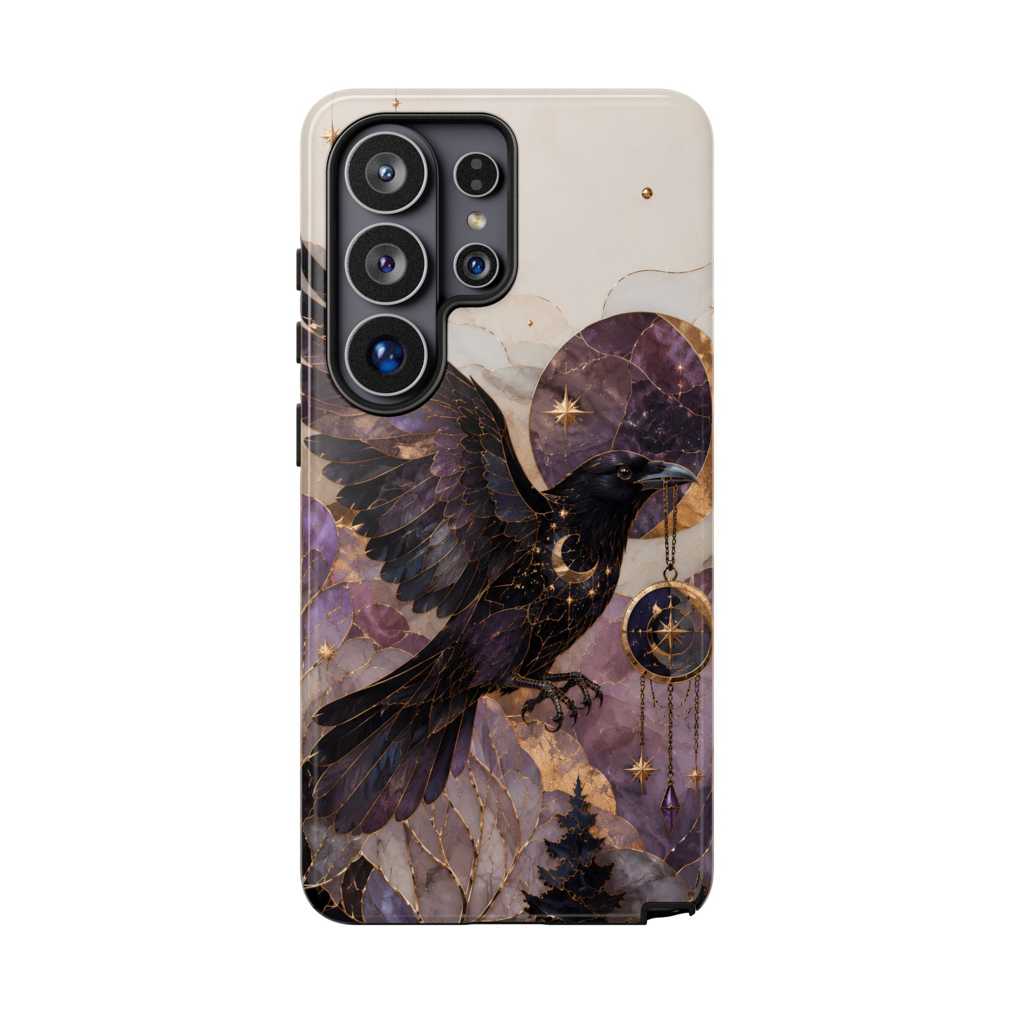 Raven Samsung galaxy Phone Case | Gothic Bird Phone Case