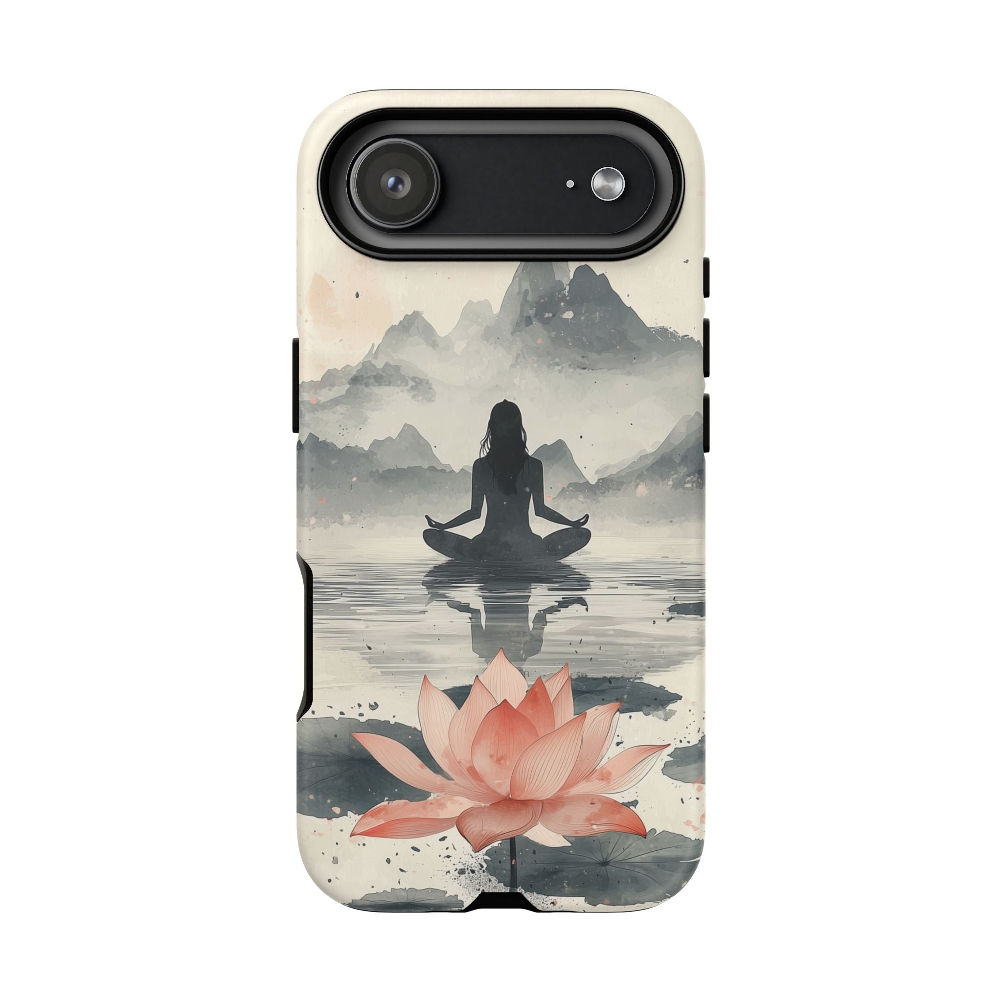 Zen Yoga Meditation Lotus iPhone Case