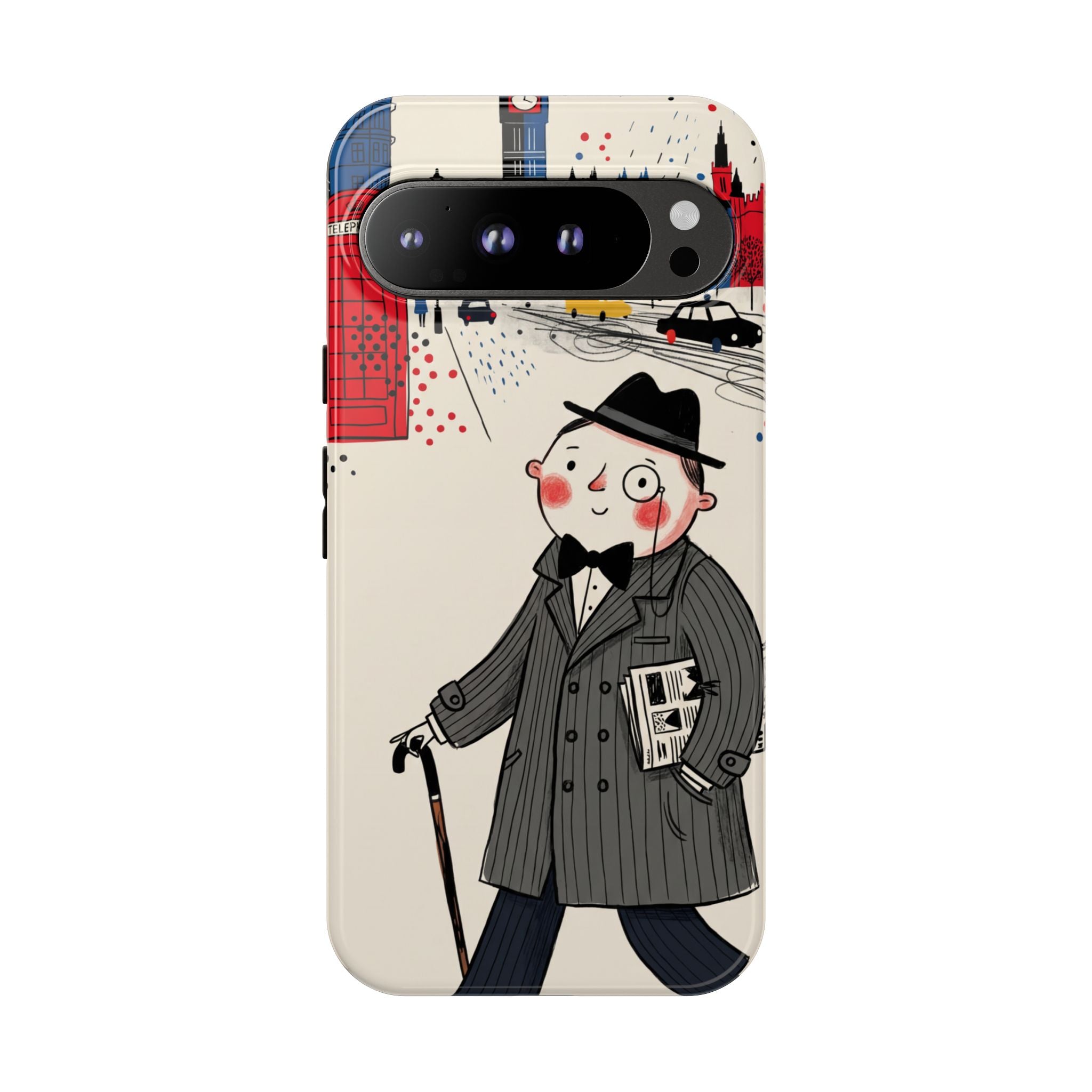 Detective in London Google Pixel Phone Case