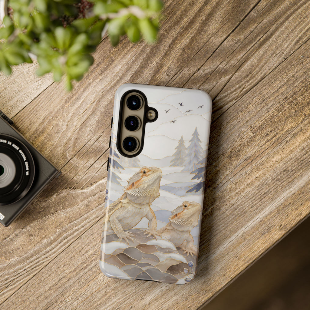 Bearded Dragon Samsung Galaxy Phone Case | Reptile Lover Phone Case