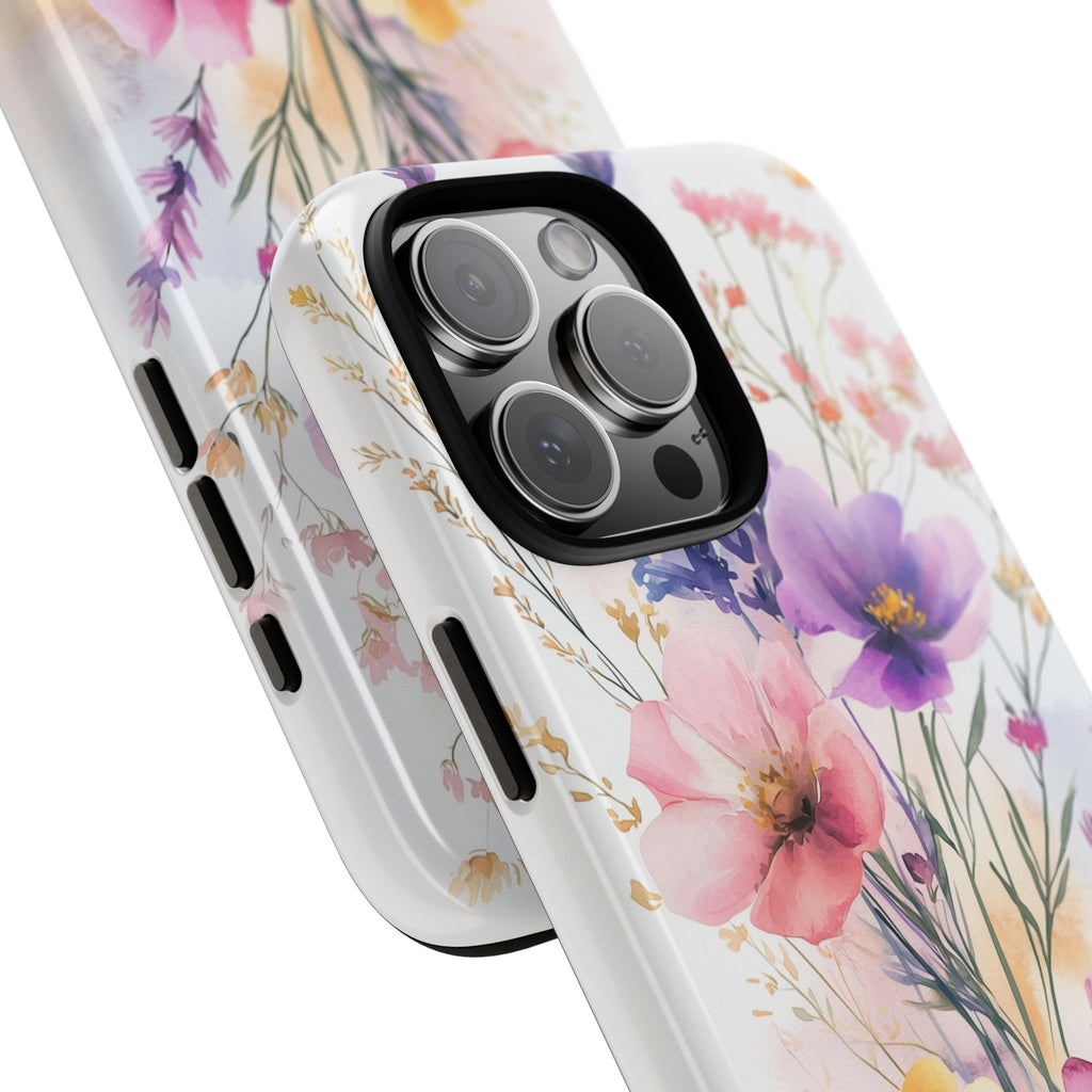 Floral Watercolour iPhone Case | Pastel Bouquet