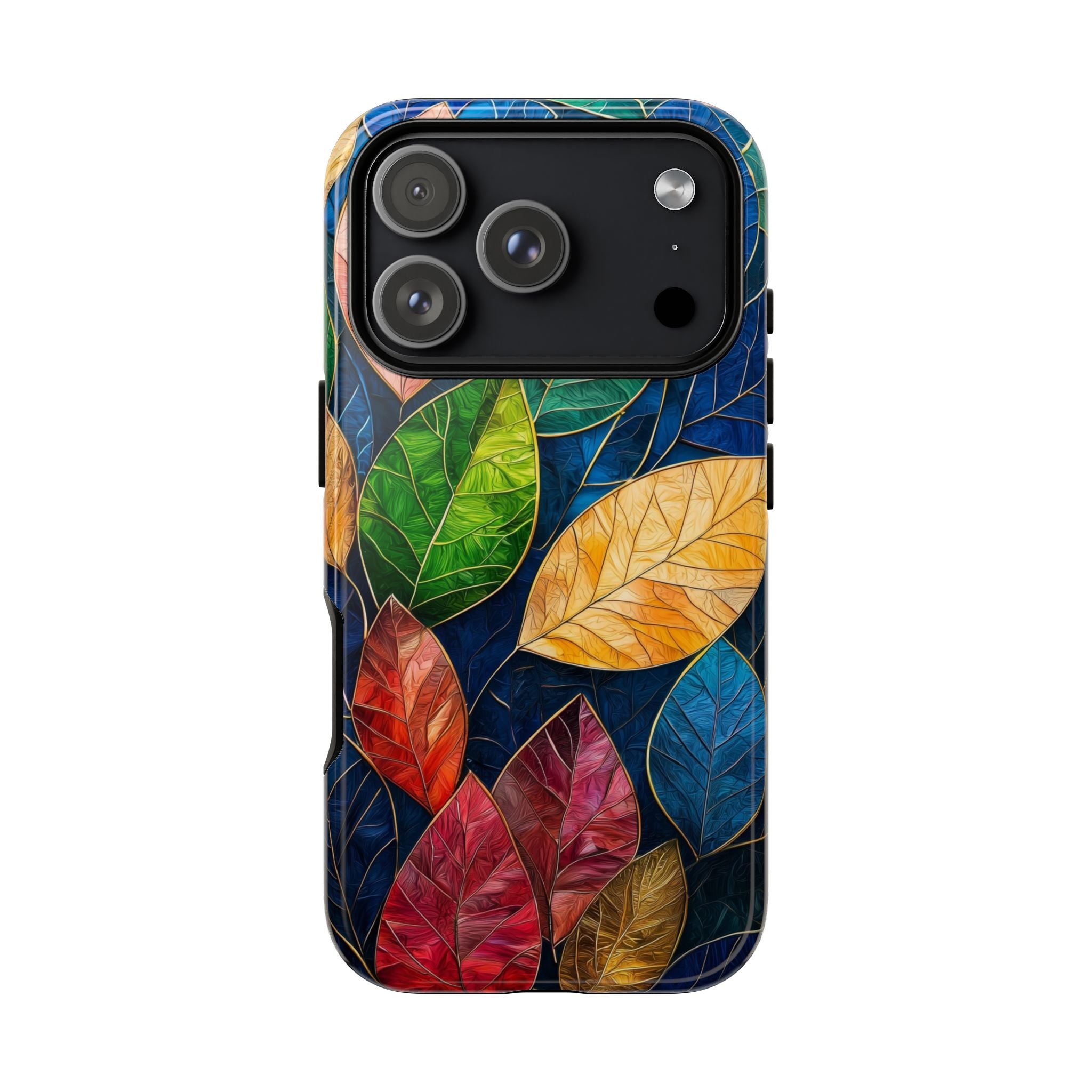 Colourful Autumn Leaves iPhone Case