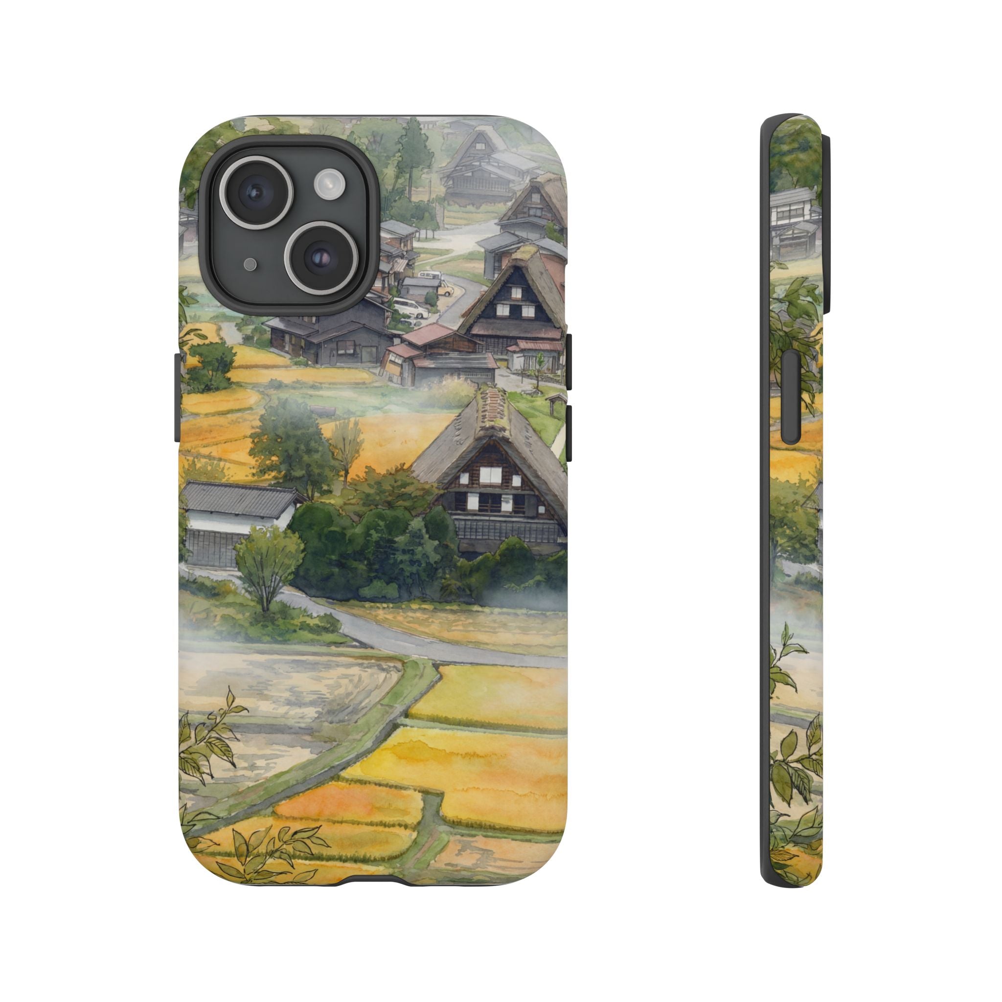 Shirakawa Whisper | Japan Watercolour iPhone Case