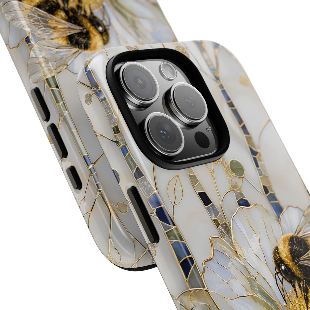 Bumblebee iPhone Case | Stained Glass Bee iPhone Case