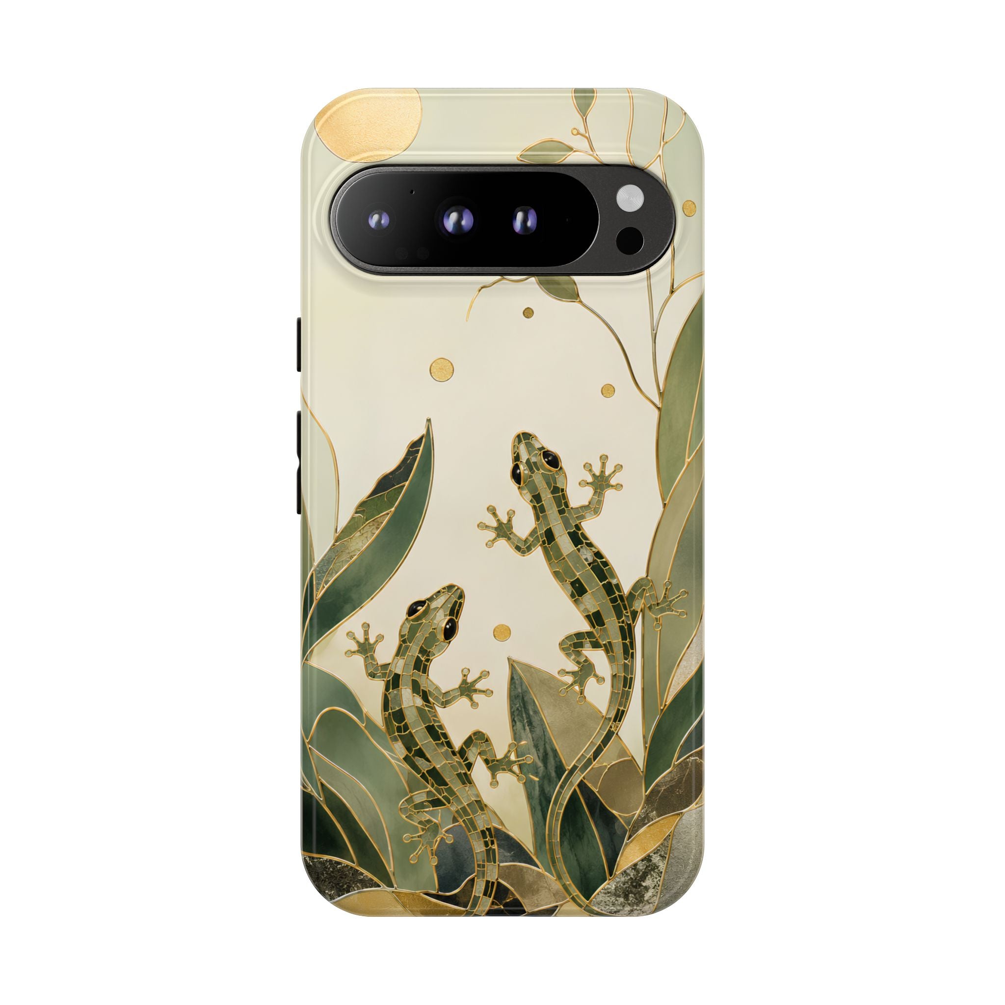 Lizard Botanical Google Pixel Phone Case | Gecko Phone Case