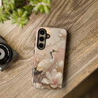 Crane Samsung Galaxy Phone Case | Floral Phone Case
