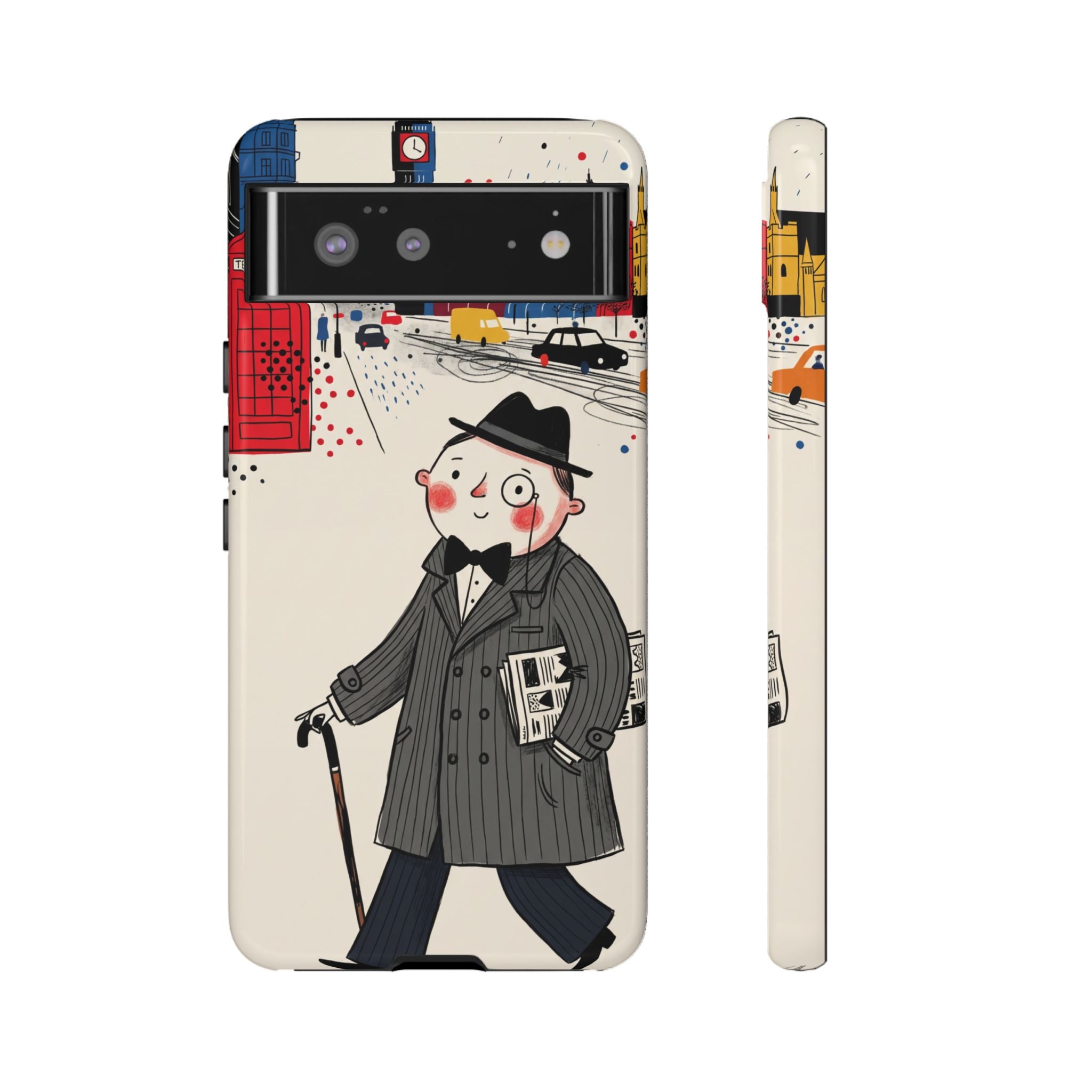 Detective in London Google Pixel Phone Case