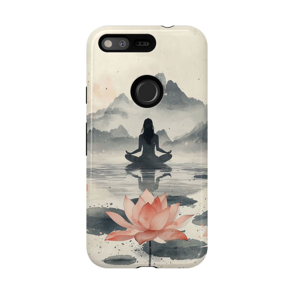 Zen Yoga Meditation Lotus Google Pixel Phone Case