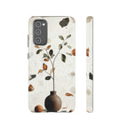 Floral Terrazzo Samsung Galaxy Case | Minimal Vase Botanical