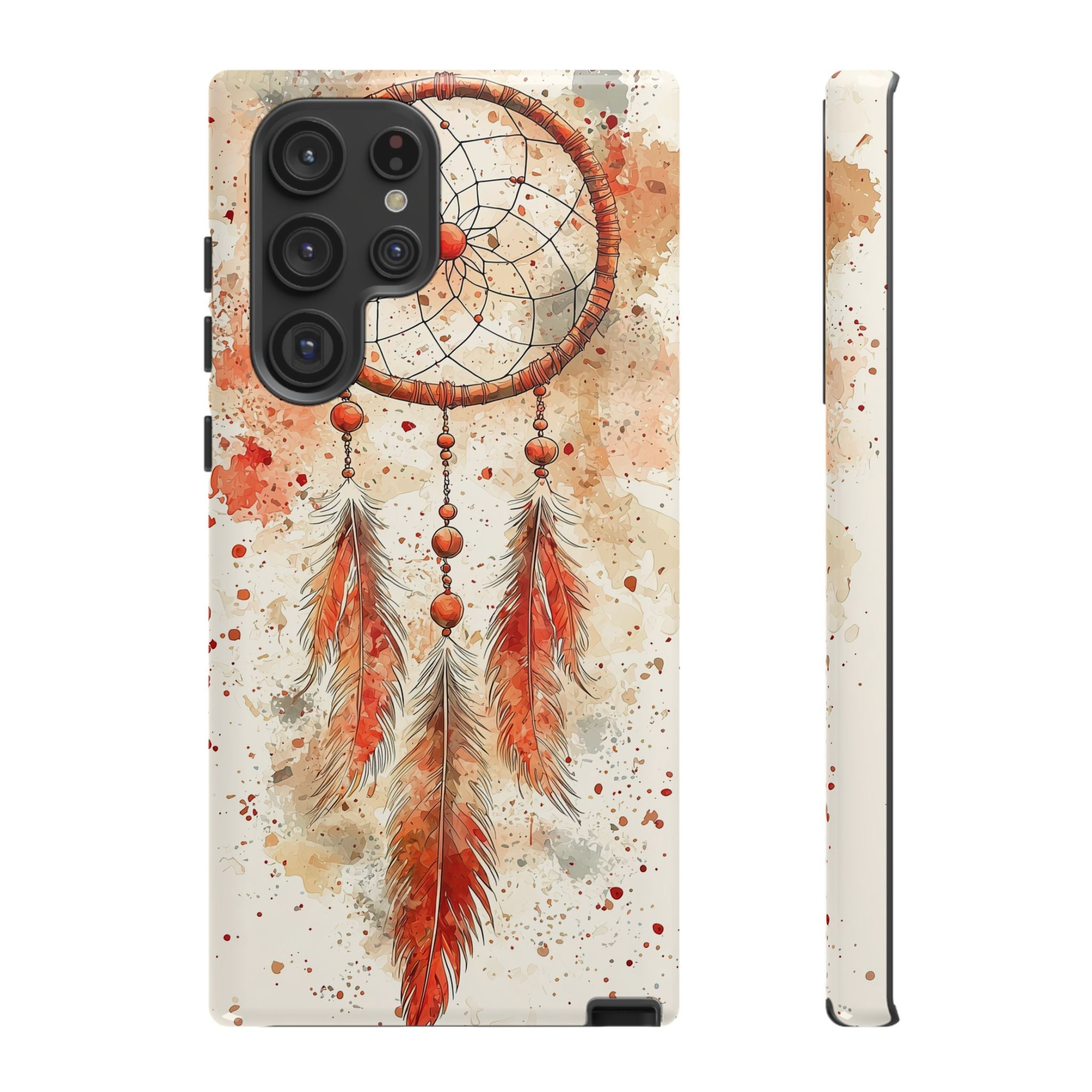 Dreamcatcher Tough Samsung Galaxy Case | Watercolour Feather
