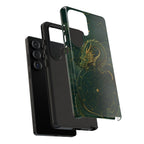 Celestial Dragon Samsung Galaxy Phone Case | Stained Glass Dragon Phone Case