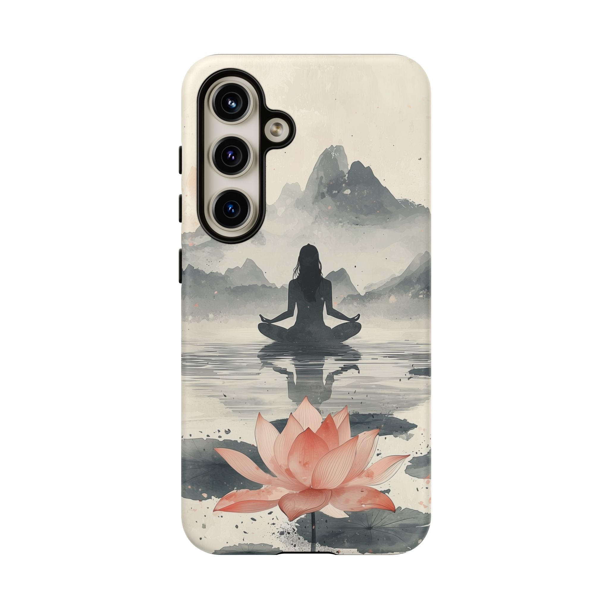 Zen Yoga Meditation Lotus Samsung Galaxy Phone Case