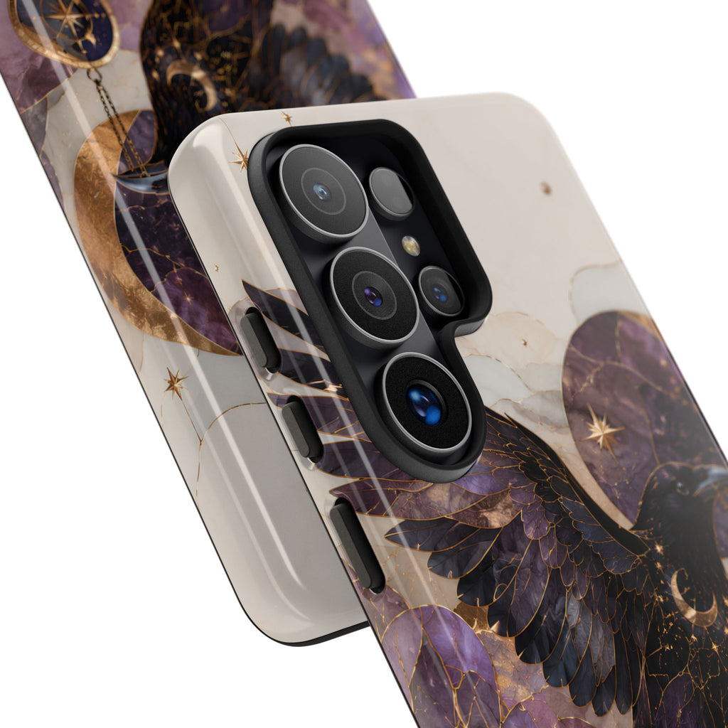 Raven Samsung galaxy Phone Case | Gothic Bird Phone Case