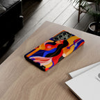 Abstract Colourful Woman Samsung Galaxy Tough Case | Vibrant Artistic