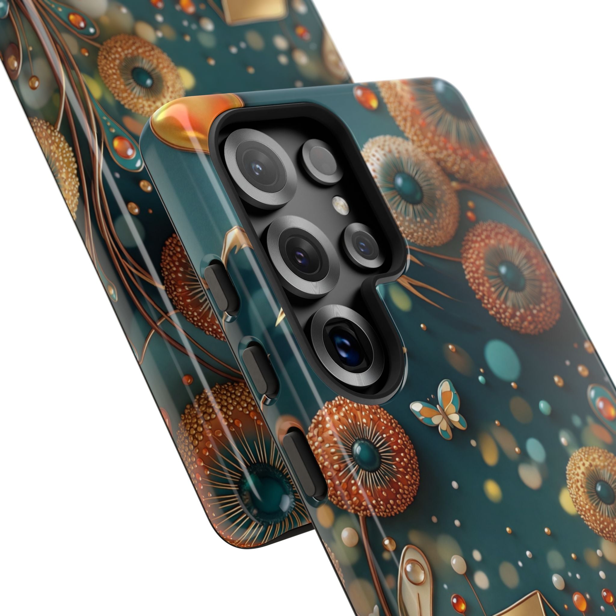 Whimsical Night Village Samsung Galaxy Case