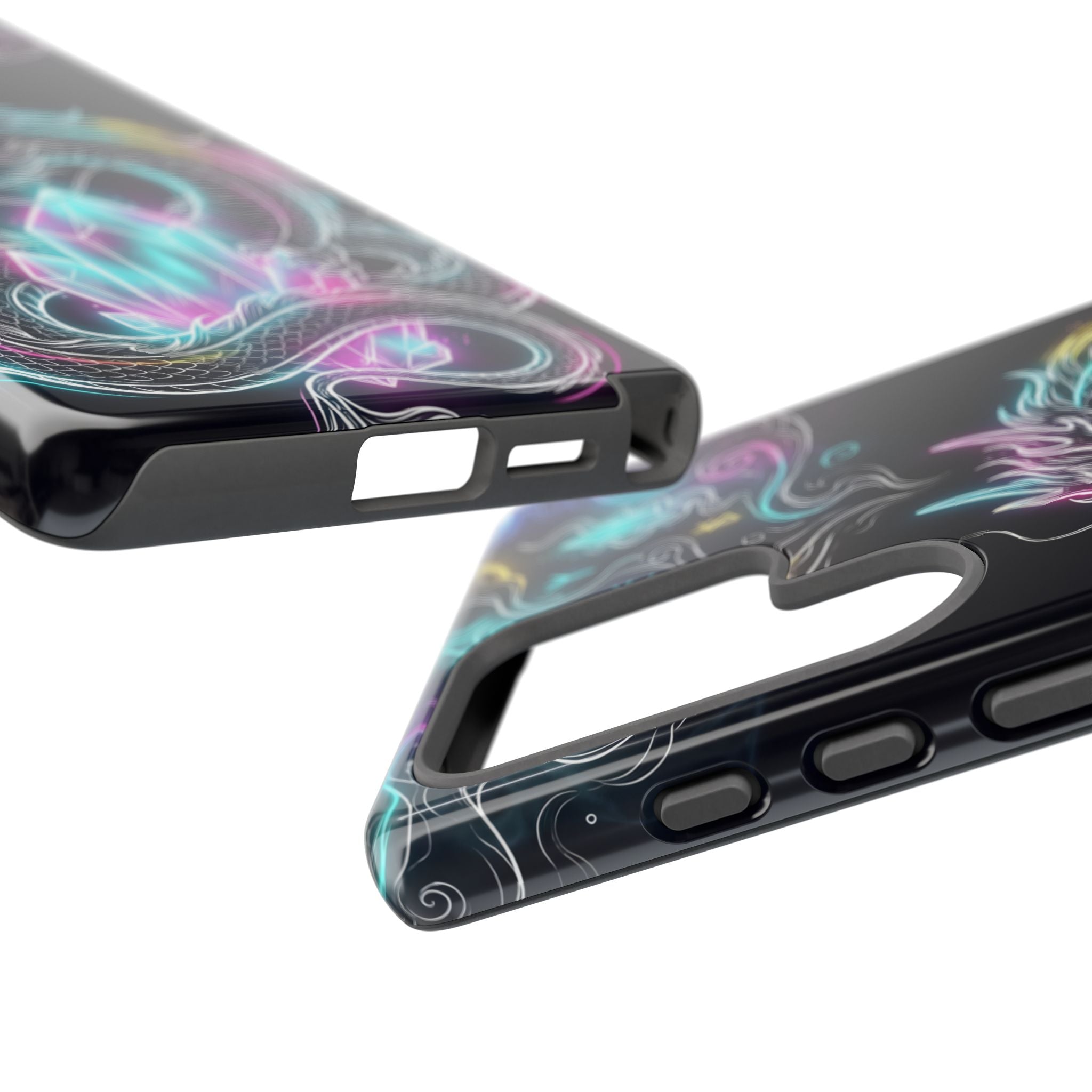 Neon Loong Crystal Samsung Galaxy Phone Case