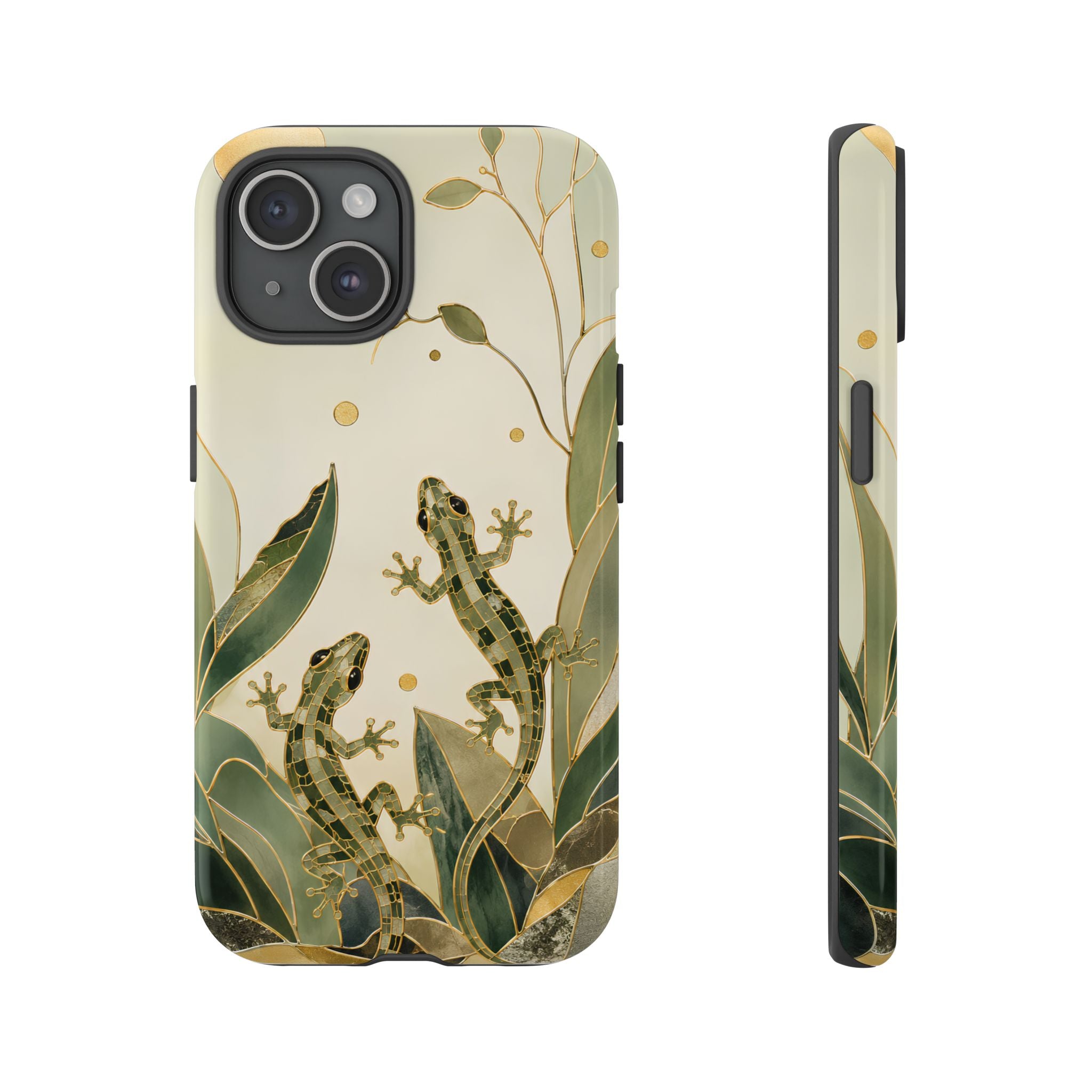 Lizard Botanical iPhone Case | Gecko iPhone Case