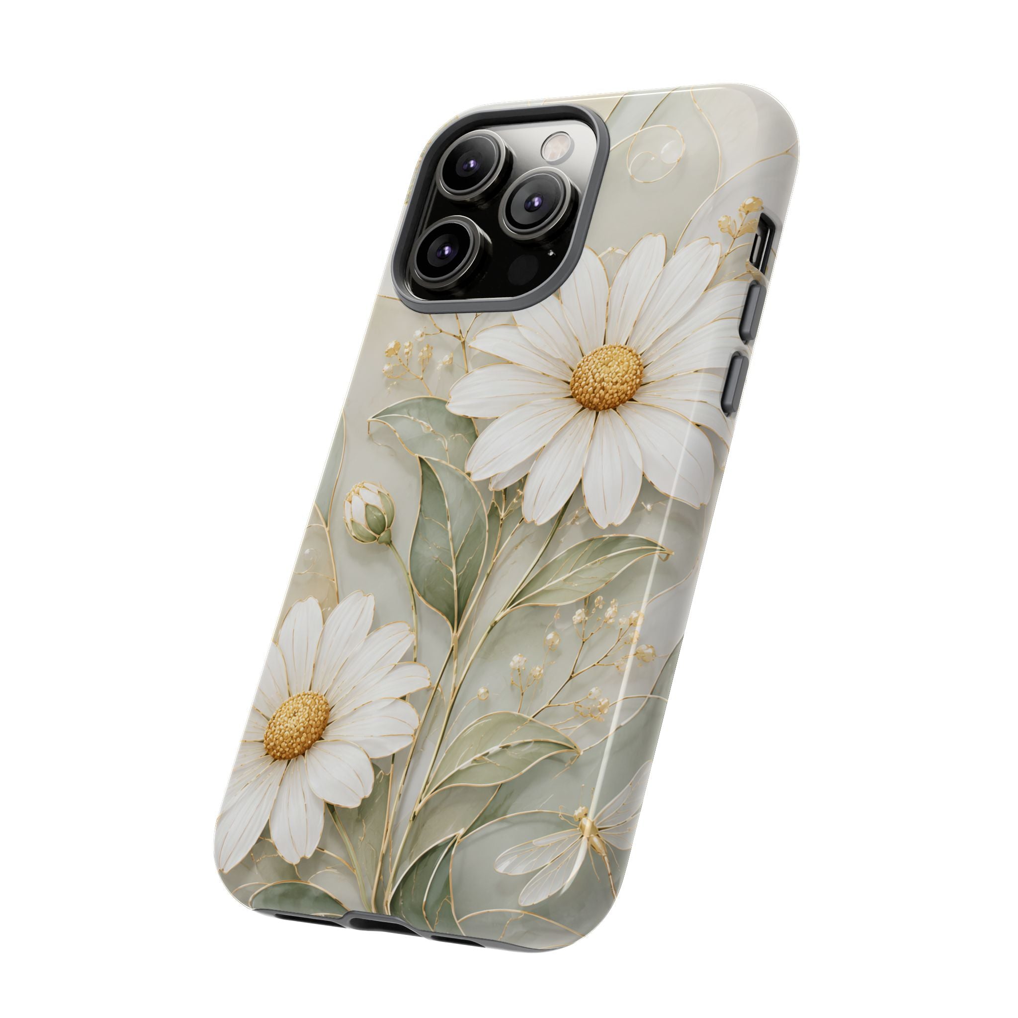 Vintage Daisy iPhone Case | Cottagecore Floral Phone Cover