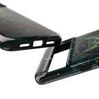 Moonlit Owl Google Pixel Phone Case | Stained Glass Owl Phone Case