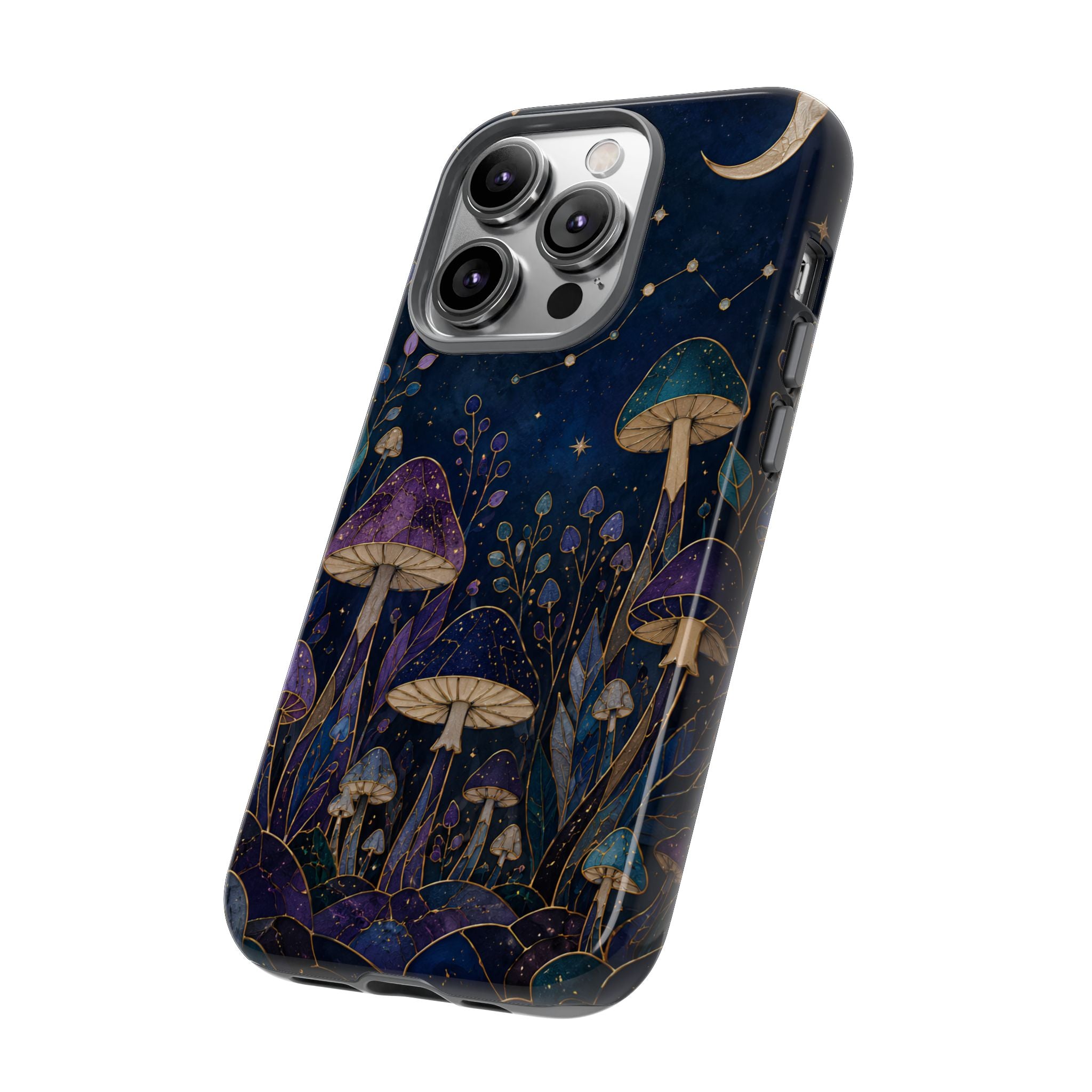Mushroom iPhone Case | Midnight Forest iPhone Case