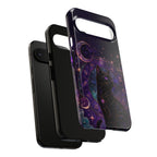 Black Cat Astrology Samsung Galaxy Phone Case | Zodiac Galaxy Phone Case