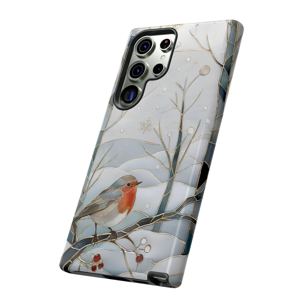 Robin Samsung Galaxy Phone Case | Winter Bird Phone Case