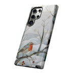 Robin Samsung Galaxy Phone Case | Winter Bird Phone Case